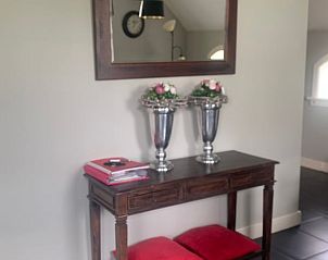 Stijlvolle entree van Huisje in Hengevelde, vakantiewoning in Twente, Overijssel.