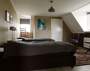 Second bedroom with two beds in Holiday cottage in Olst, Salland, Overijssel.