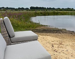 Relaxplekken bij het water bij Vakantiehuisje in Giethmen, Vechtstreek, met serene natuur in Overijssel.