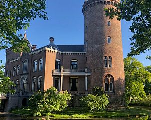 Vakantiehuisje in Driebergen-Rijsenburg, Utrechtse Heuvelrug, met historisch kasteeluitzicht.