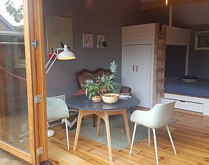 Knusse binnenruimte van Vakantiehuisje in Driebergen-Rijsenburg, Utrechtse Heuvelrug.