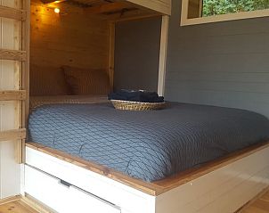 Comfortabele slaapkamer in Vakantiehuisje in Driebergen-Rijsenburg, Utrechtse Heuvelrug.