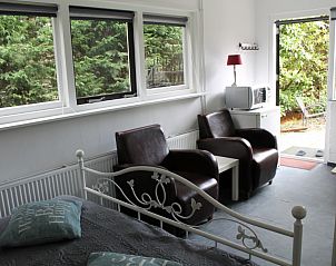 Gezellige zithoek in Zeeland aan Zee vakantiehuis, Burgh-Haamstede, Schouwen-Duiveland, Zeeland.