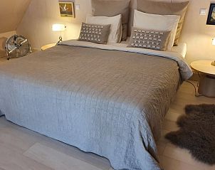 Comfortabele slaapkamer in Huisje in Stellendam, vakantiehuis in Goeree-Overflakkee, Zuid-Holland.