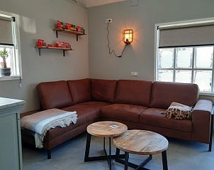 Gezellige zithoek in Vakantiehuis in Bergambacht, Groene Hart, Zuid-Holland.